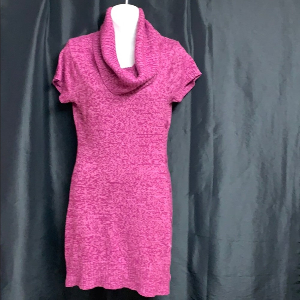 Really cute purple/pink sweater dress. Size L